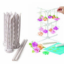 Flower Drying Rack Stand Cake Decorating Fondant Detachable Gum Paste Flowe O8F9