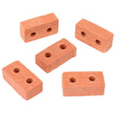 5Pcs Mini Bricks Cement Cinder Models Toys Build Your Own Tiny Bricks Wall BX