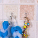 6pc Wall Hooks Strong Transparent Suction Cup Sucker Hanger For Kitchen Bat P3P8