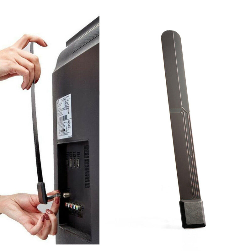 EU Clear TV Key HDTV FREE TVDigital Indoor Antenna Ditch Cable 3C