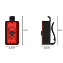 New Bicycle Light USB Safety Tail Light Bicycle Helmet Tail LightSEAU
