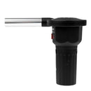 Handheld Electric BBQ Fan Reliable Outdoor for Camping Picnic Air Blower  Black