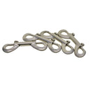 4-Pack Zinc Alloy Double Ended Bolt Snap Hook 3.5-1Inch Double End Snap Trigger