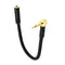 3.5mm Male to 3.5mm Female 1/8" to 1/8" 90 Degree Right Angle Jack Cable