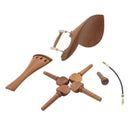 1Set Violin parts/Accessories Rosewood Handmade Chinrest Tailpiece Peg En UPL