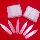 2000pcs PET Clear Plastic Formal Shirt Collar Stays Straightener Stiffen HHT