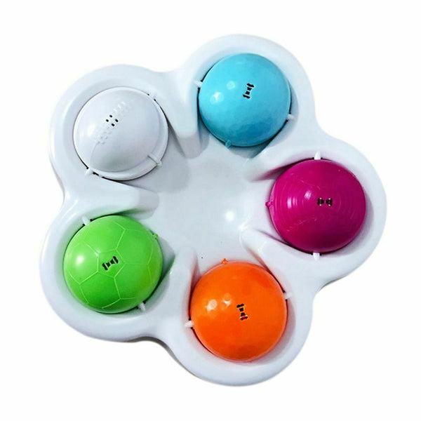 Funny Pet Toys Cat Crazy Ball Disk Interactive Amusement Plate Pet Cat IQ T B8Q3