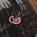 Pink Cartoon Cute Pin Brooches Enamel Badges Kids Boy Girls Jewelry Gifts