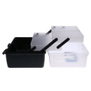 3 Layer Multifunctional Fishing Plastic Box Portable Kit Storage Case