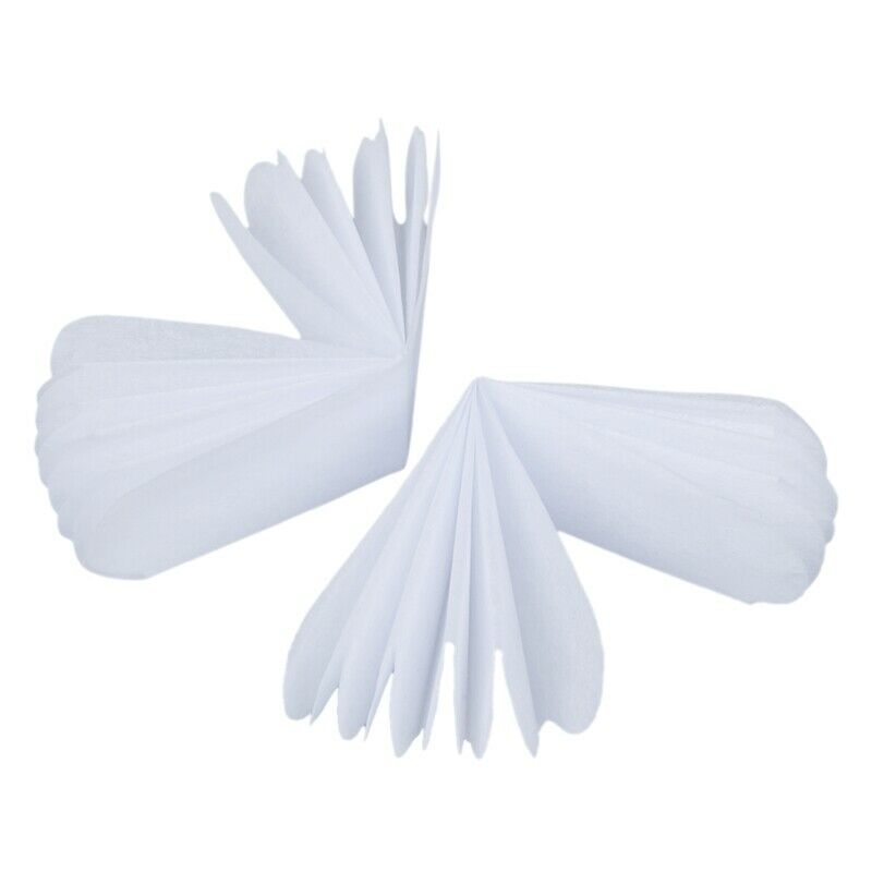 1 x 4" Pompon tissue paper flower ball wedding Decoration - White