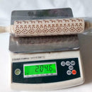 Christmas Snowflake Elk Wooden Rolling Pin Dough Engraved Roller for Baking