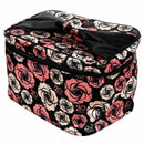 Toiletry Cosmetic Storage Large Travel Makeup Bag with Sweet Bow Handle and
