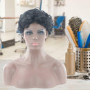 High Temperature Fiber Short Curly Wigs Women Daily False African Hairstyle