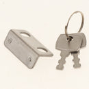 Convenient Boat Deck Hatch 1/2" Door White Plastic 2" Flush Pull Slam Latch