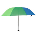 Portable Rainbow Strong Windproof Sun/Rain Umbrella Automatic 3 Fold Handle