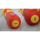 Safety Insulated Screwdrivers Made of Steel Covered by High Voltage Resistant