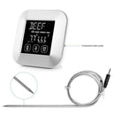 2 Stainless Steel Probe Digital Meat Thermometer Wireless Barbecue Diy Food