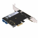 Pcie Transfer 2Ports Usb3.0 Expansion Card Desktop Front 19/20Pin Interface