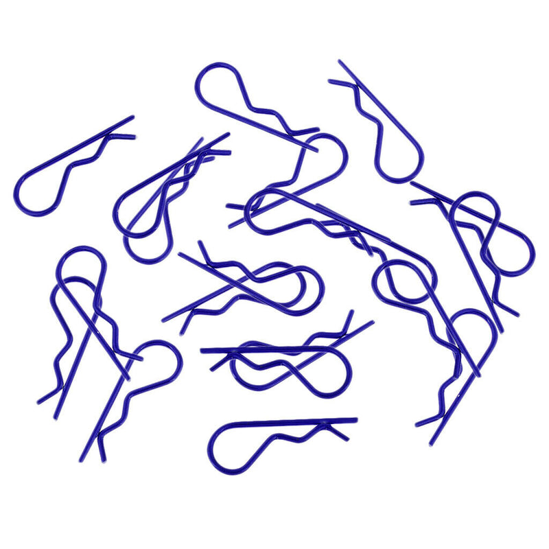 20pcs/set RC Car R-Pins fit 1/10 1/12 1/16 1/18 RC Car Truggy Accessory Blue