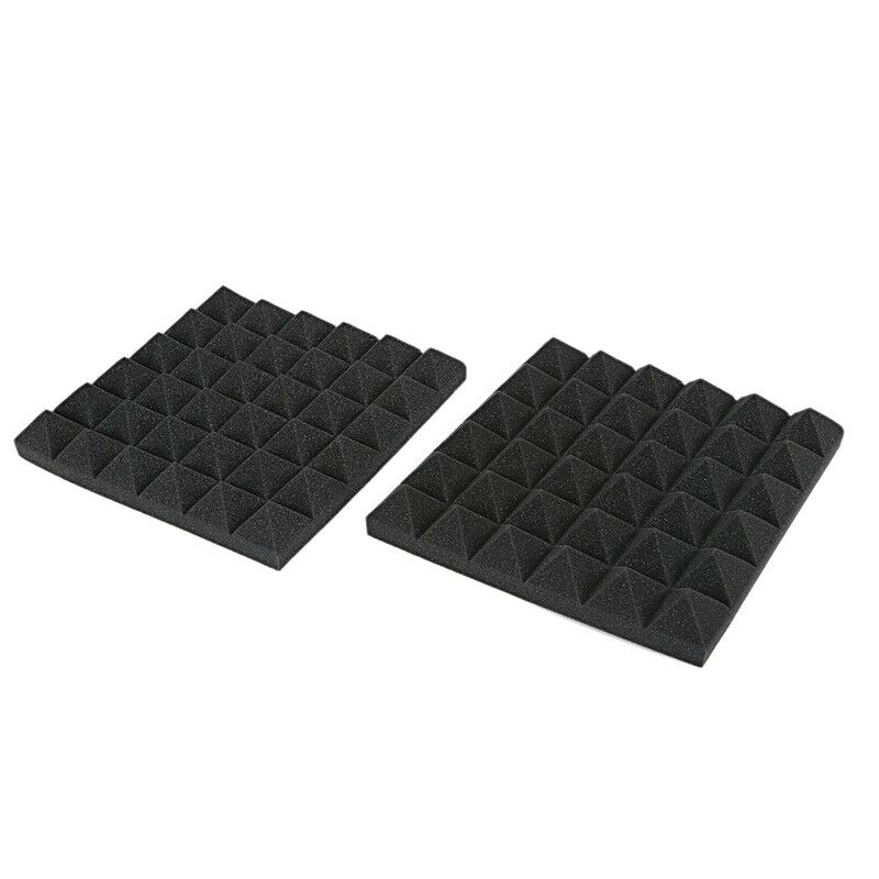 Charcoal Acoustic Foam Tiles Soundproofing Foam Panels Studio Sound Padding