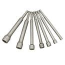 Impact Ready Magnetic Nut Driver Bit Set, 7 Pieces CR-V | Metric