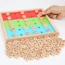 Wooden Educational Toys Number Counting Preschool Math Board Teaching Aids