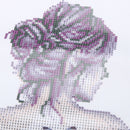 Butterfly Beauty Girl 5D Diamond DIY Painting Craft Kit Home Decor