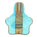 Pet Dog Waterproof Raincoat Jumper Clothes Puppy Cat Coat Winter Rain blue