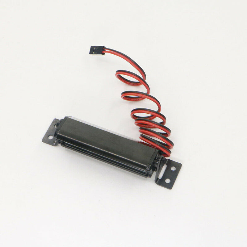 Super Bright 12LED Light Bar Roof Lamp Accessories for TRX4 SC0 KM2 RC Crawler