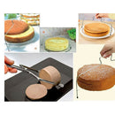 Utility Cake Slicer Cutter&Levelling Adjustable wire Saw blade Leveller f. Baker