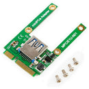 New 1 Unit Mini PCI-E PCI-Express Card USB 3.0 Adapter Adapter Male Cards
