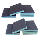 10Pc Coarse/Medium Grit Sanding Sponge Blue Small Area Polishing, 180 Grit