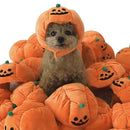 Pet Halloween Costume Cat Dog Funny Adjustable Pumpkin Hat Party Accessory AU