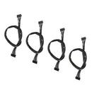 4pcs ESC Regulator Brushless Cable Sensor Cable Motor Cable Accessories For 4WD