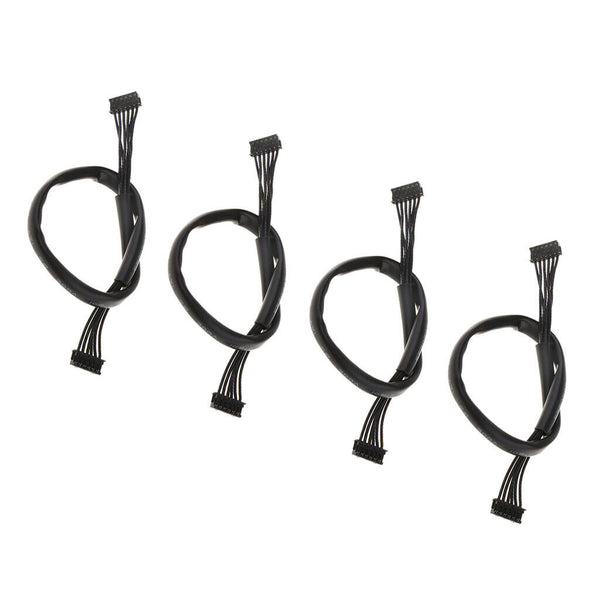 4pcs ESC Regulator Brushless Cable Sensor Cable Motor Cable Accessories For 4WD
