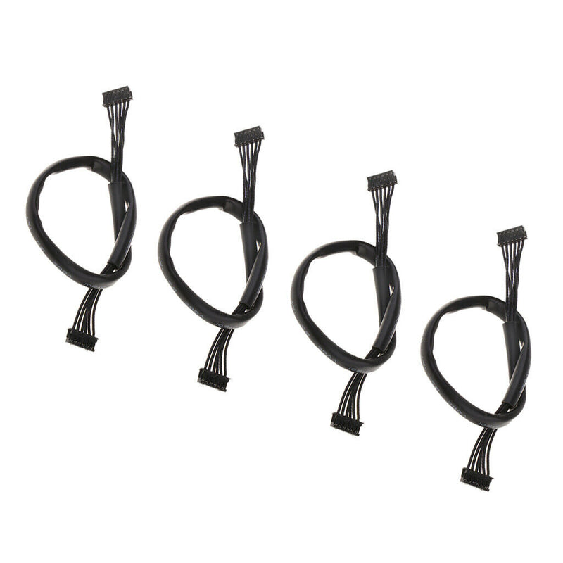 4pcs ESC Regulator Brushless Cable Sensor Cable Motor Cable Accessories For 4WD
