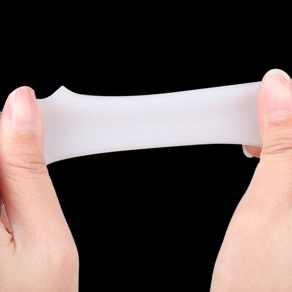 2x Silicone Gel Toe Cap Protector Separator Cover Foot Corn Blister Pain Relief