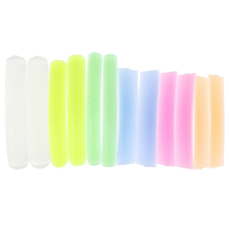 6Pair/Set Eyelash Lift Perming Curler Pads Shield Rods Silicone Embedded Ridg JR