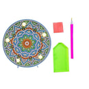 DIY LED Diamond Painting Mandala Embroidery Full Special Shaped Drill Light