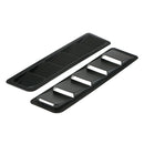 2 Pack 44x13cm Car Bonnet Engine Hood Vent Louver Cooling Panel Trim Universal