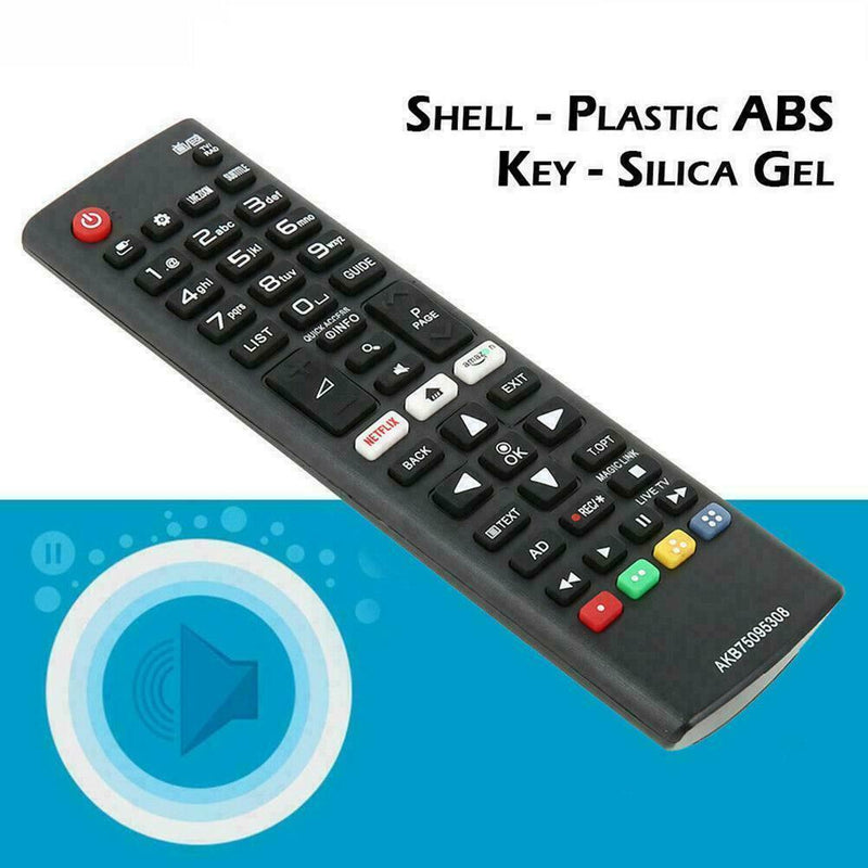 For LG Remote Control Smart TV Suitable Remote Controller Universal AKB7509 O9N4