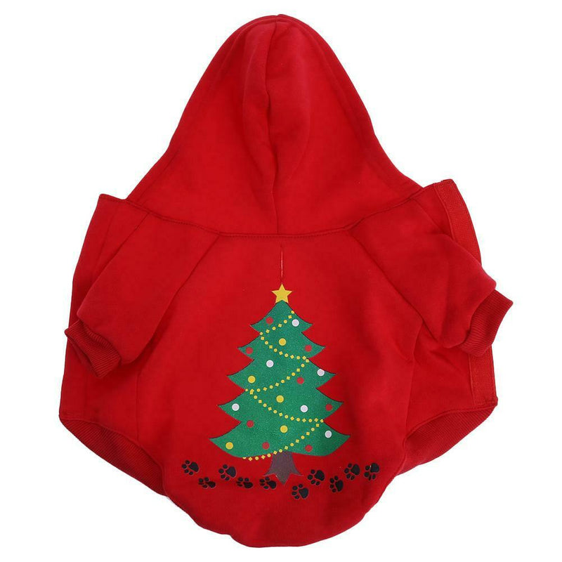 Pet dog tattoo teddy bear pajamas christmas clothes sunglasses M