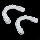 2 x Smile Teeth Cosmetic Veneers Comfort Flex Cosmetic Teeth Cover, White Shade