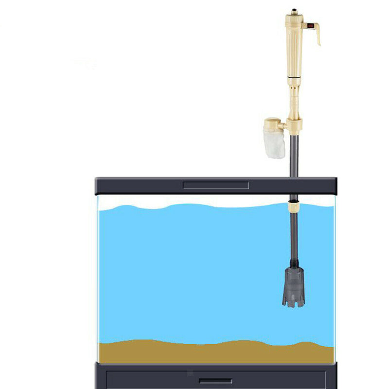 Gravel Water Filter Aquarium Battery Cleaner Electric Fish Tank Gravel Cleaner