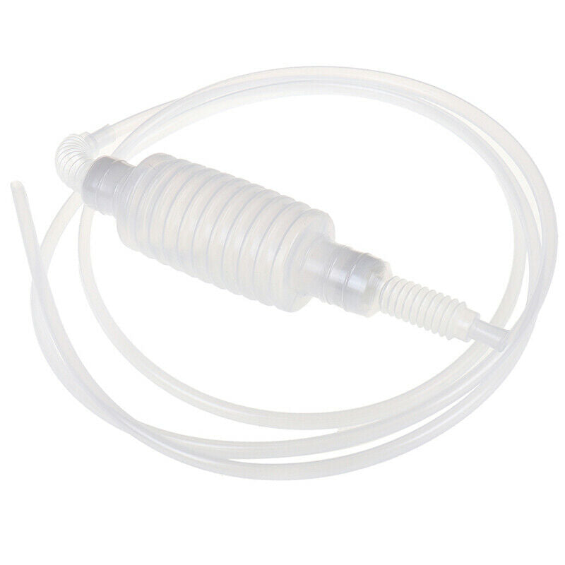 Plastic Syphon liquid Siphon hose Fuel Liquid Transfer Pump Manual Hom E HcJ Gw
