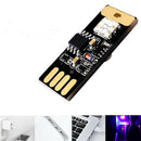 Mini USB Colorful LED Car Interior Light Voice Control Atmosphere Ambient LampJR