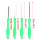 4Pcs Fishing Rigs Needle Kit Bait Needle Set Hook Drill Baiting Rig Tool CarpJ!c