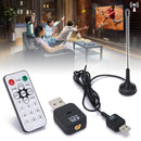 Digital USB 2.0 DVB-T Mobile HDTV TV Tuner Dongle Stick Receiver Antenna&Remote