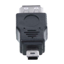 Mini USB 5pin Male to USB2.0 Female OTG Date Converter Adapter Connector