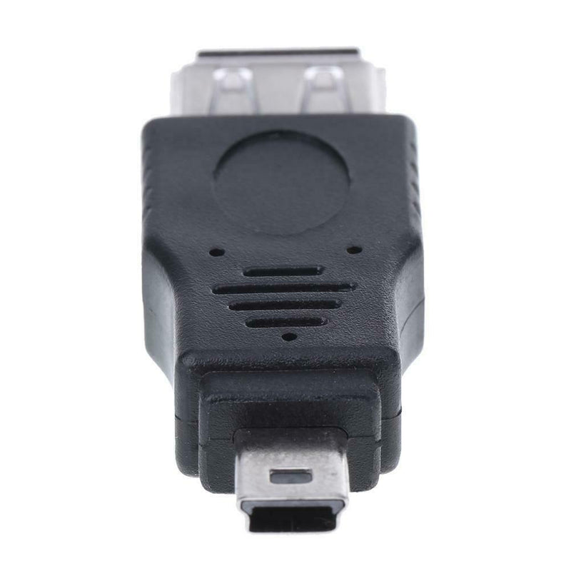 Mini USB 5pin Male to USB2.0 Female OTG Date Converter Adapter Connector